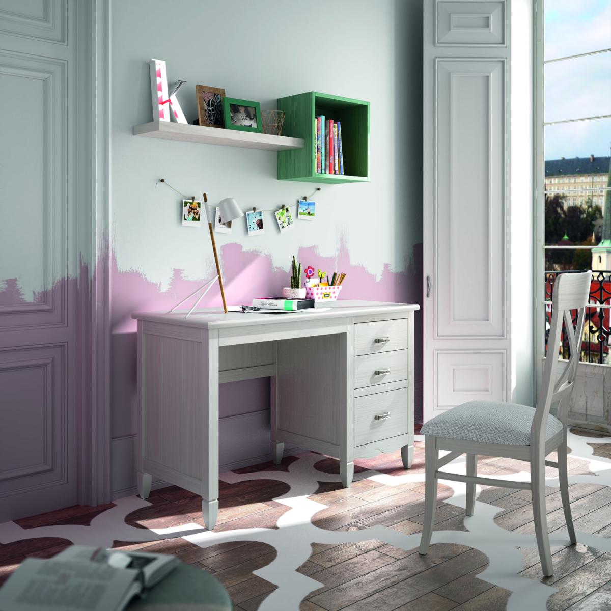 090189 Письменный стол 140-170 cm тумба справа Grupo Seys Amberes Santreyd  - Вид №3