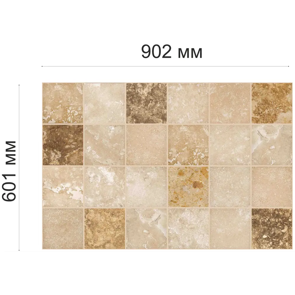 GRACE Панель ПВХ «Коричневый мрамор» для влажных помещений 82124126 STLM-0019626 - Вид №5
