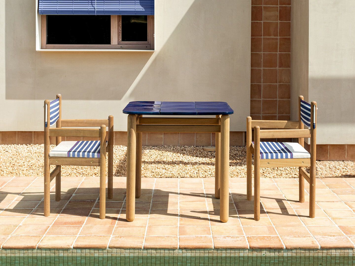 Керамический квадратный садовый стол calma Brava ARCH-00129899 - Вид №3