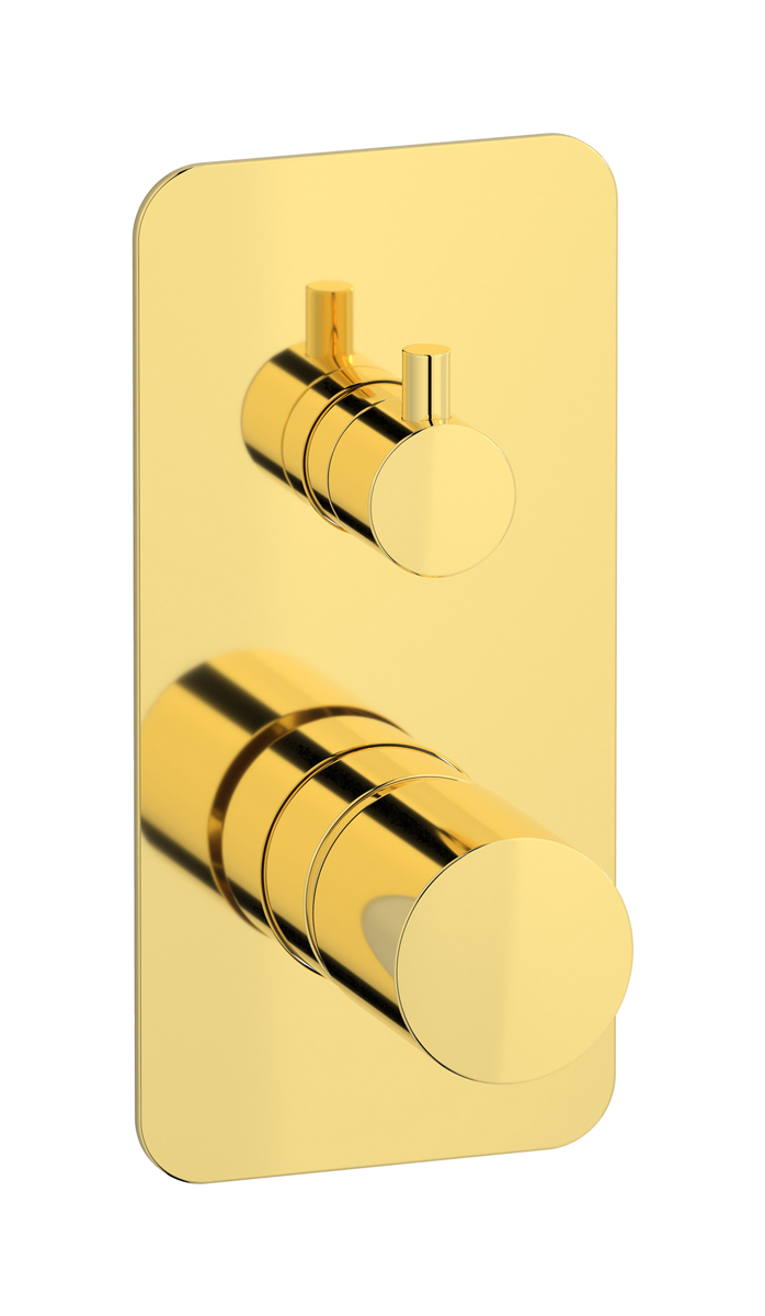 Встроенный смеситель для душа с двухходовым дивертером WE ARE IB rr310oo Gold Brera