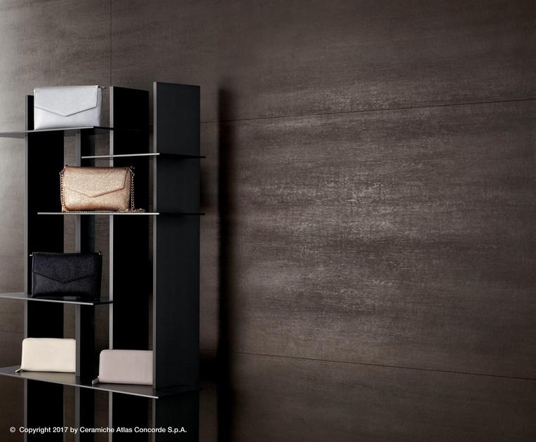 Atlas Concorde Пол из керамогранита с эффектом бетона и металла Mek sun-id-1401076 - Вид №11