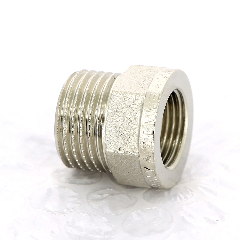 Переходник НВ никелированный TIEMME 1/2"x3/8" 1500415 - Вид №1