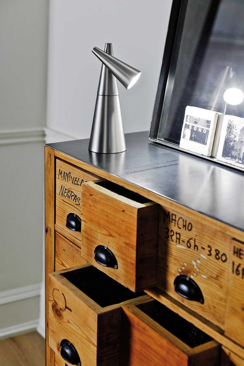 Estiluz Регулируемая светодиодная настольная лампа из алюминия Cornet M-3335 - Вид №2