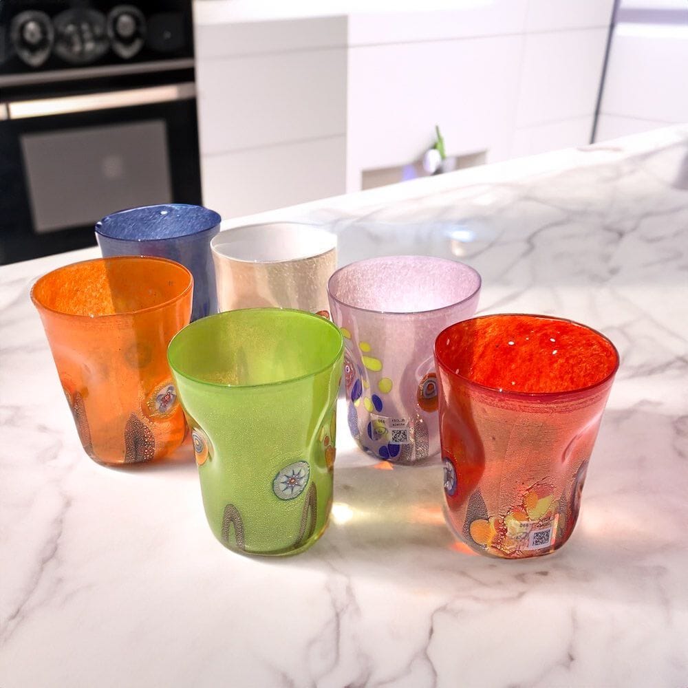 Набор из шести стаканов из муранского стекла ручной работы YourMurano готы ARCH-00072836 - Вид №2