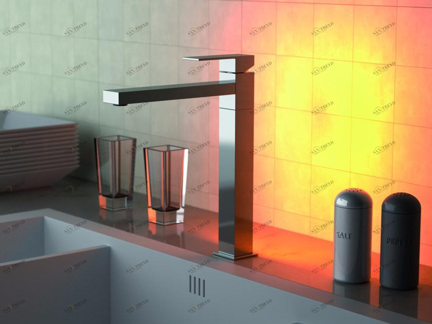 Remer Rubinetterie Кухонный смеситель на одно отверстие Q-ambient sun-id-1491109