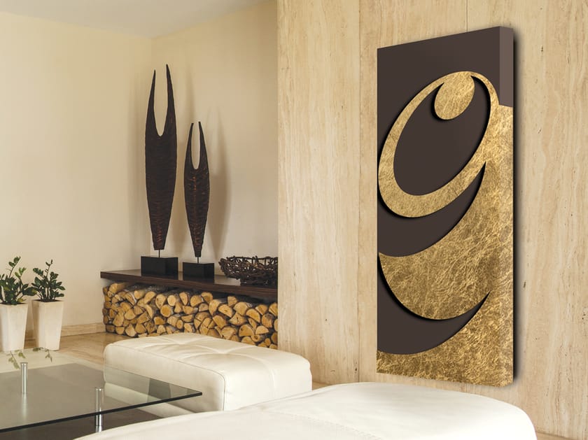 Алюминиевый полотенцесушитель Termo Design двойная пластина-сусальное золото ARCH-00142245