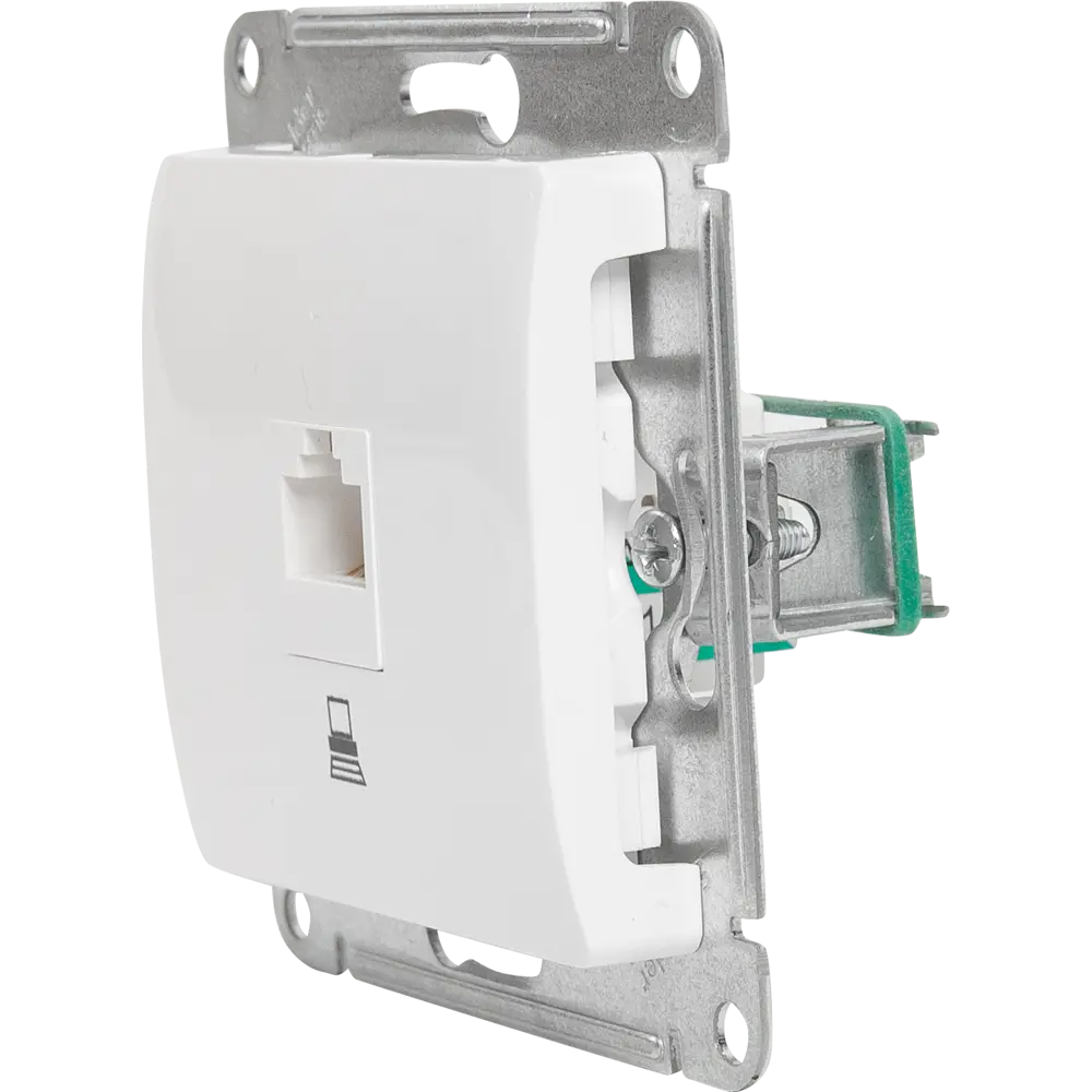Компьютерная розетка Schneider Electric Glossa для скрытого монтажа 84693611 STLM-0053755 - Вид №4