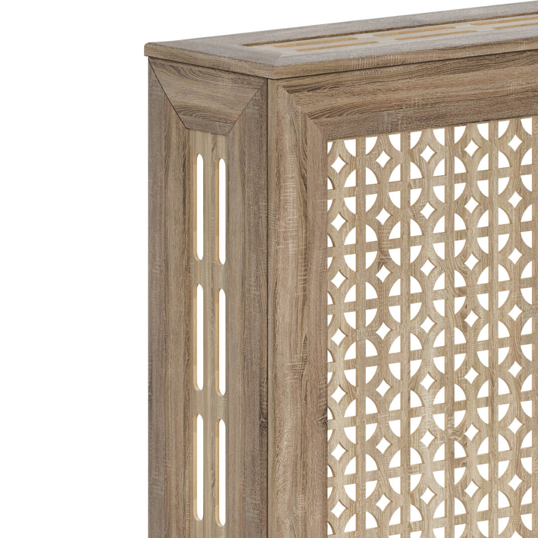 Экран для радиатора 60х60 см Сусанна дуб винтаж STELLA Standart STSR-1188