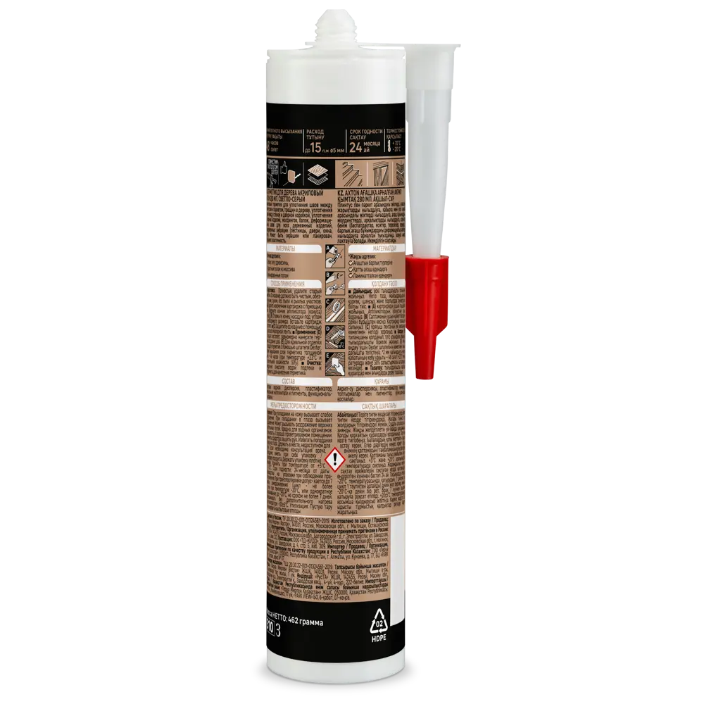 Герметик Axton для дерева цвет Тёмный дуб 280 мл 86126485 STLM-0066309 - Вид №1