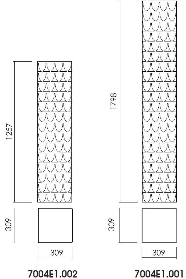 NEXO LUCE Светодиодный торшер из алюминия Oxen floor lamp 7004e1.001 / -002 - Вид №7