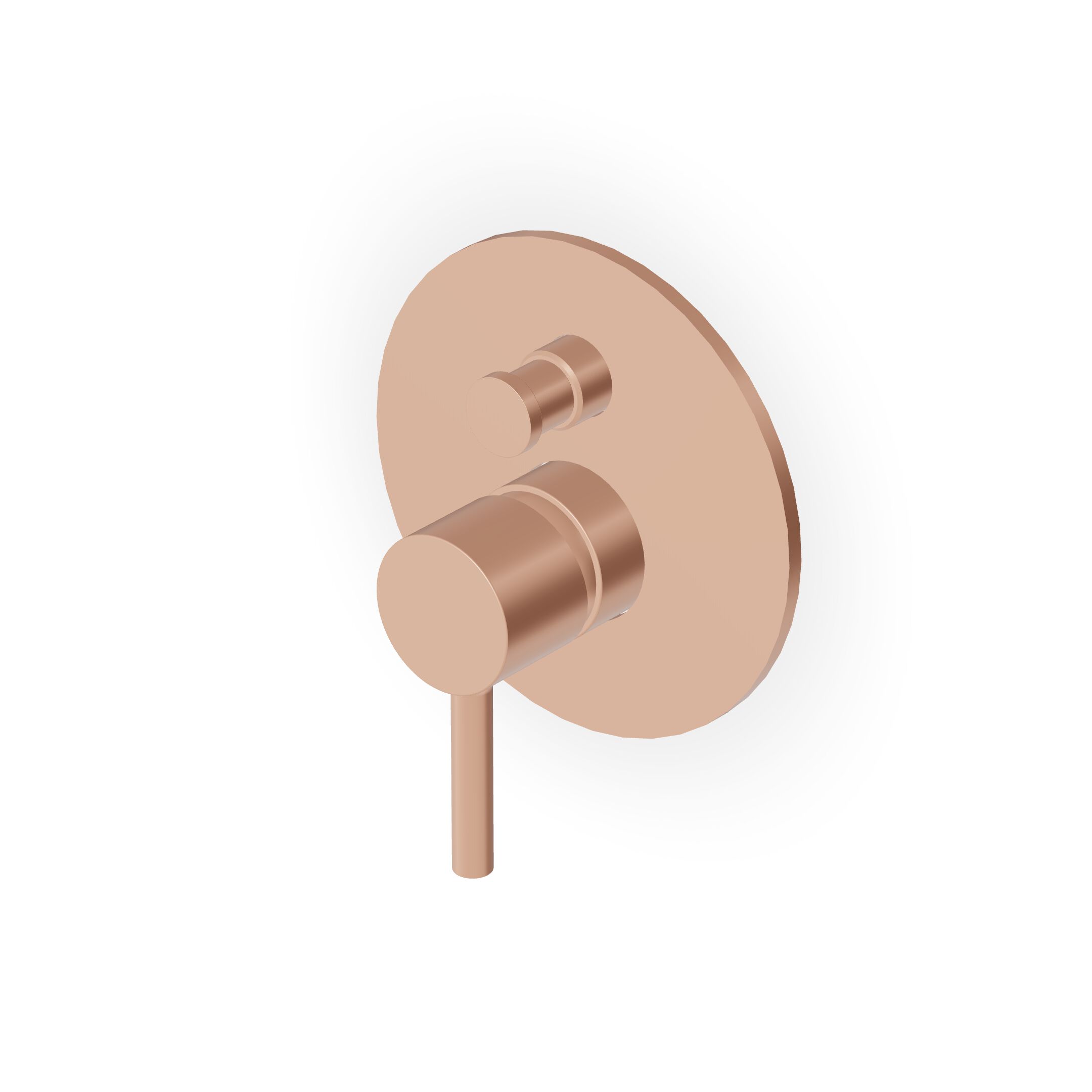 Однорычажный настенный смеситель для ванны / душа с переключателем Zucchetti Pan S ARCH-00086458 - Вид №16