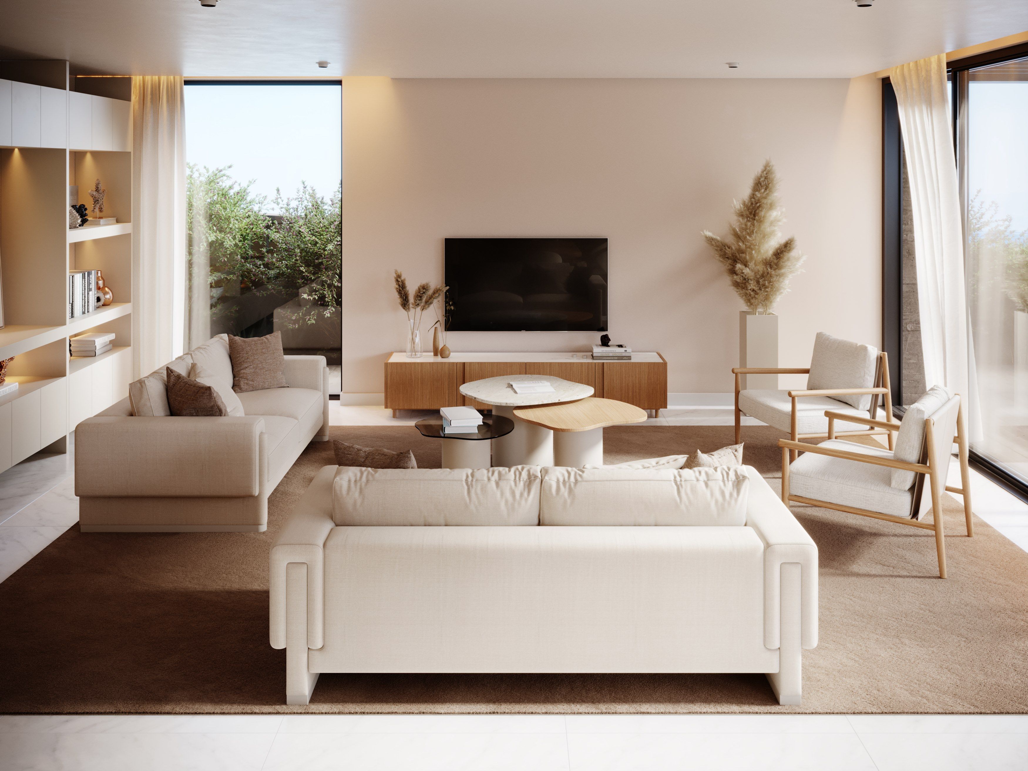 Деревянный журнальный столик Stylish Club Natur ARCH-00105201 - Вид №4