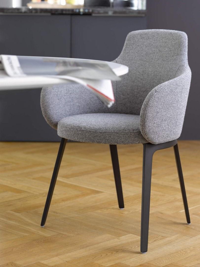 COR Стул с обивкой и подлокотниками Roc sun-id-1447438 - Вид №9