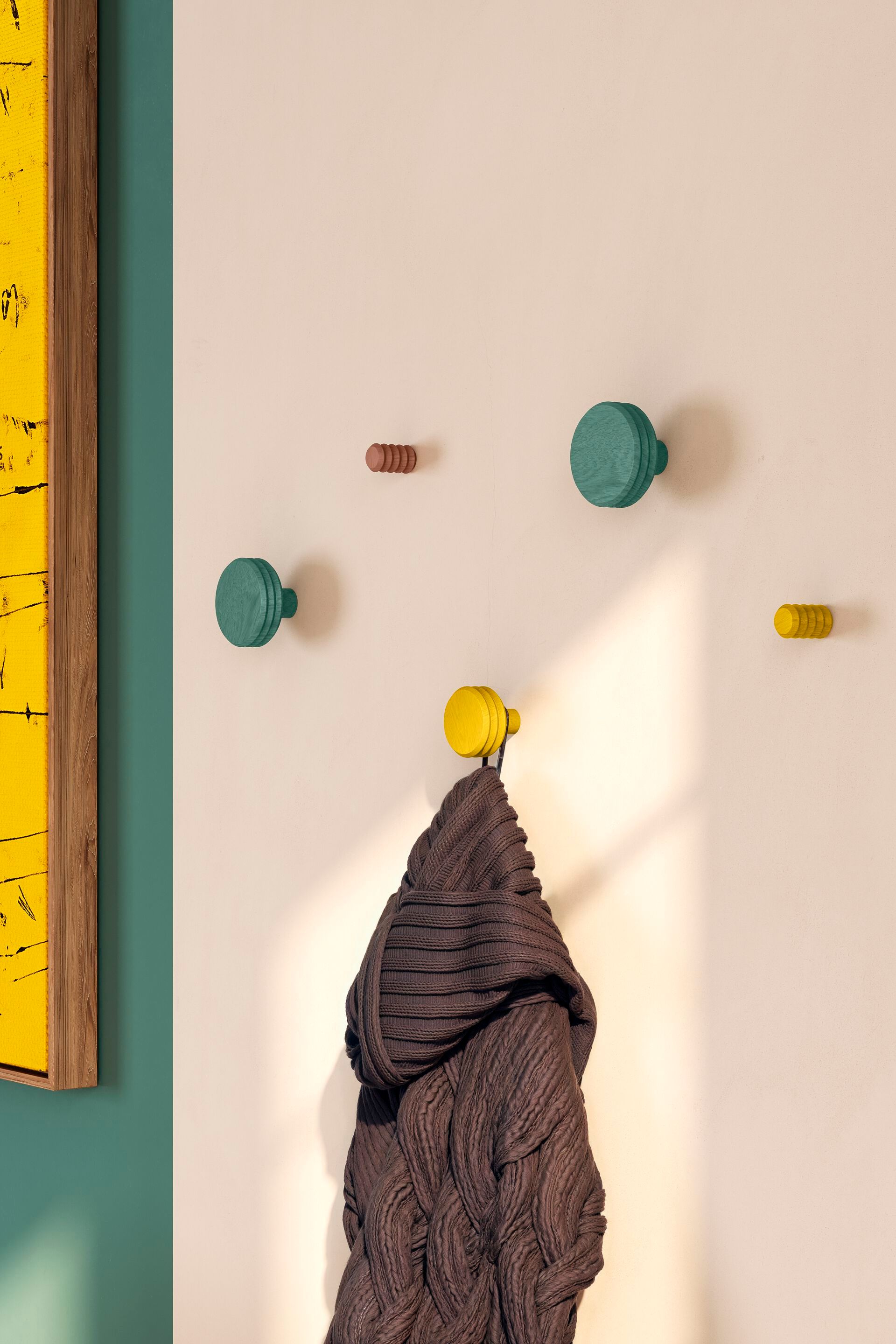 Настенный крючок из дуба Viefe Pulse ARCH-00086785 - Вид №1