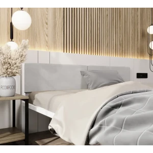 91774593 Изголовье для кровати Alicia Alicia Home 174x21x5.20 см МДФ цвет молочный STLM-1454204