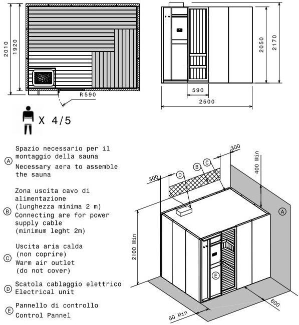 Gruppo Geromin Финская сауна sun-id-1371391 - Вид №1