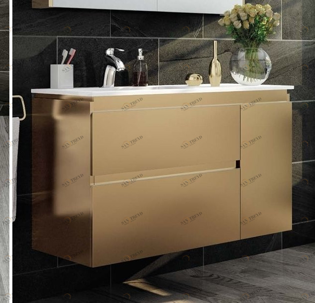 Avila Dos Тумба (2 ящика, 1 дверка) с раковиной M1 100 Color K5 Advance Trendy 27042300120281