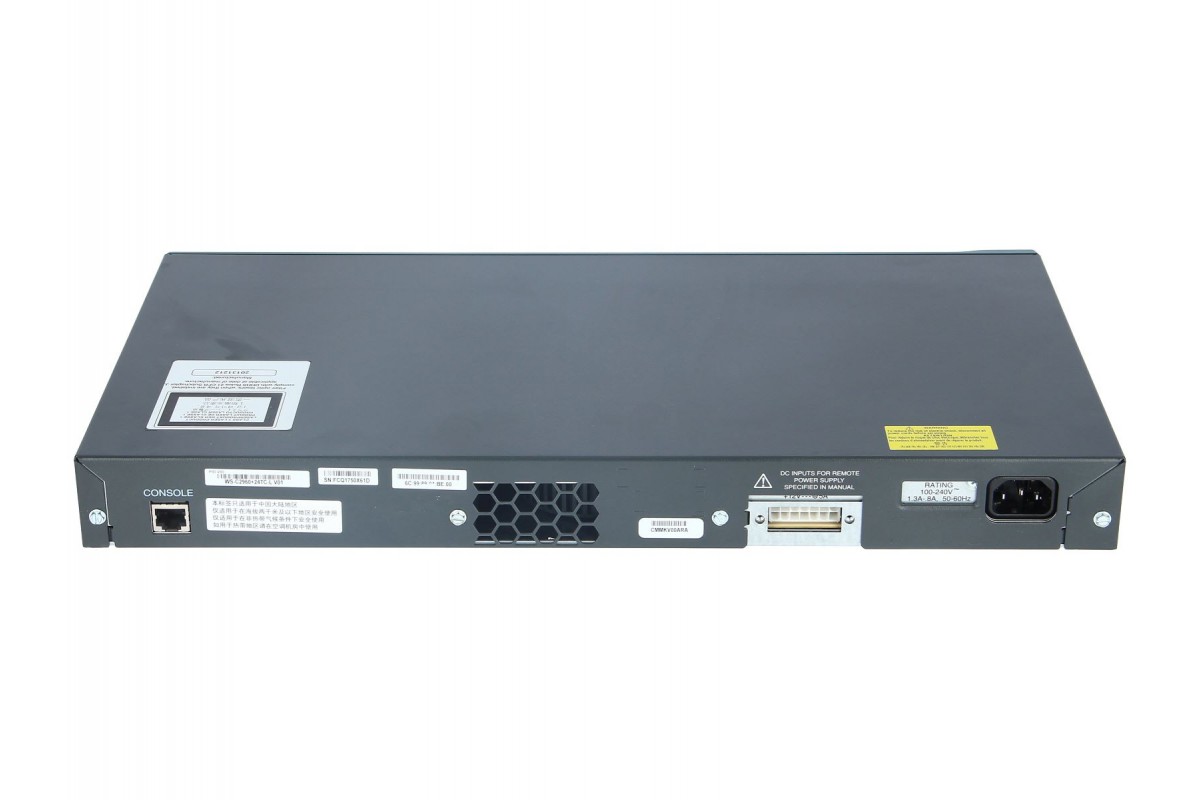 WS-C2960R+24PC-L Catalyst 2960plus 24 10/100 poe+2 t/sfp lan base, russia Cisco Santreyd  - Вид №2