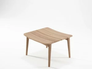 KARPENTER Низкий табурет из тика Grasshopper