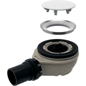 154.016.00.1 Сифон для душевых поддонов Geberit для душевого поддона Setaplano, высота гидрозатвора 50 мм Geberit