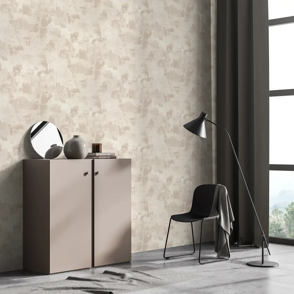 Обои флизелиновые Аспект ру Ницца бежевые 1.06 м 70332-28 STLM-2032571 - Вид №3