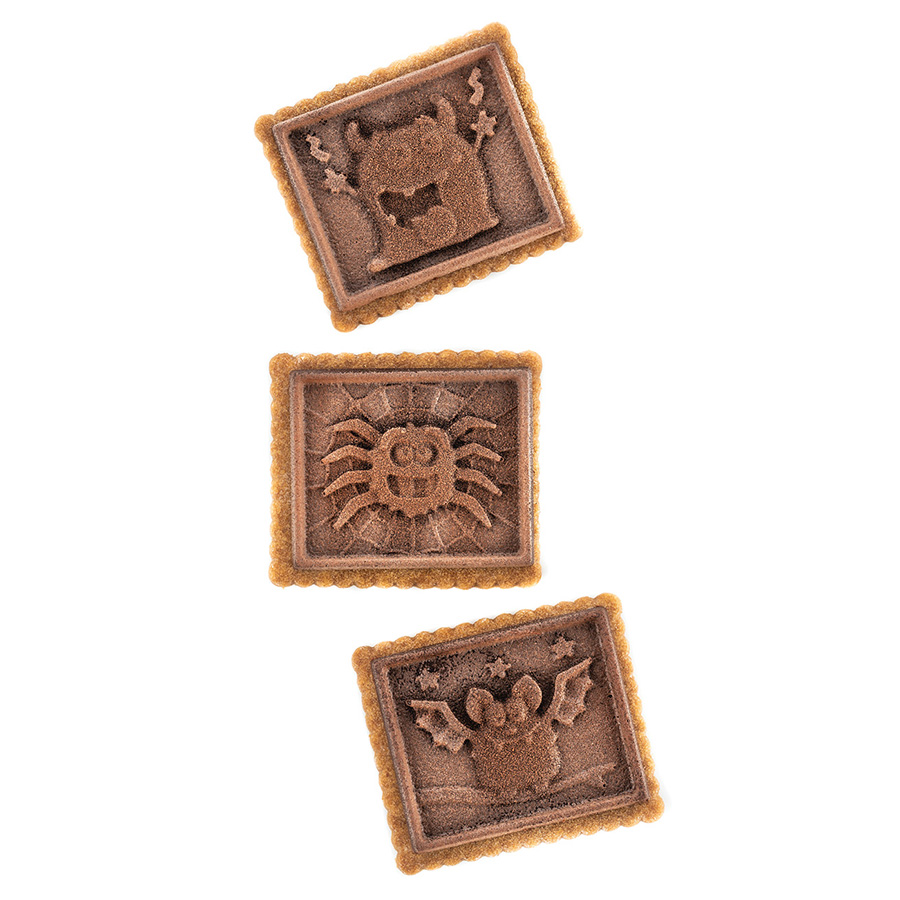 22.172.77.0165 Набор для приготовления печенья monsters, 15,5 х 11 х 5,5 см Silikomart  - Вид №5