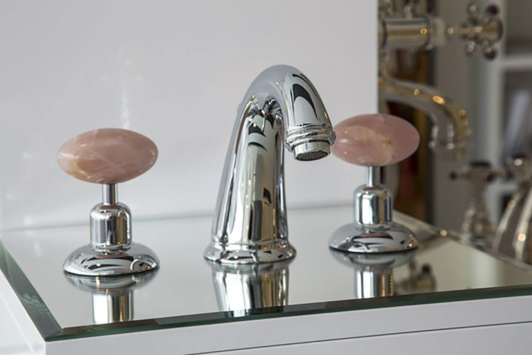 2101 ** 09C Комплект ванны с душем Nicolazzi Series Cristallo di Rocca  - Вид №3