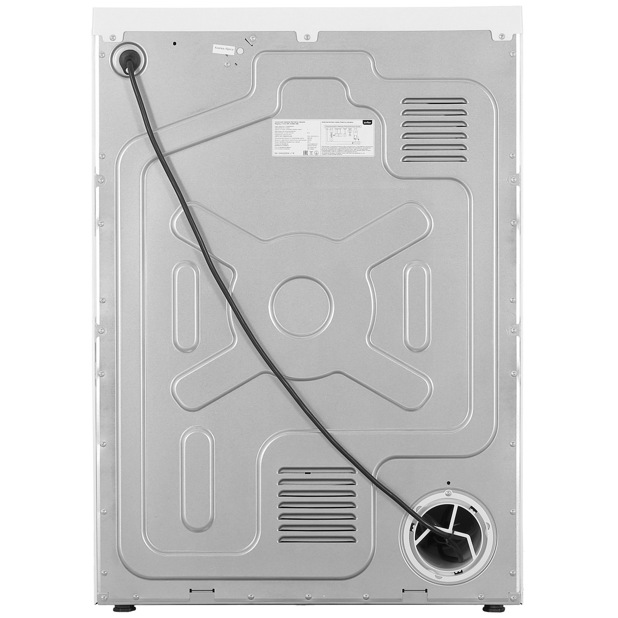 5407832 Сушильная машина Aceline DM-AV8WI/WB белый STDN-0052707 - Вид №7