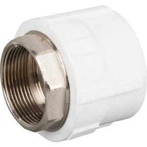 Муфта комбинированная Ростерм 1 1/2"x50 мм ВР полипропилен