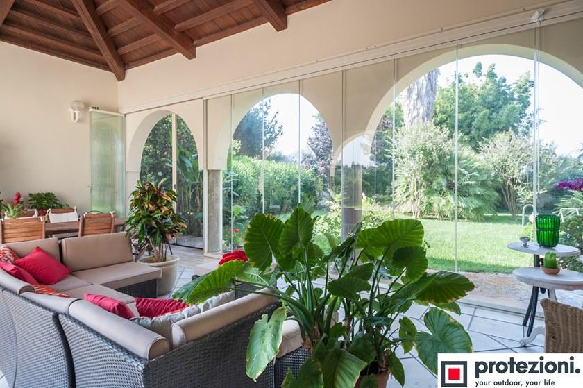 Protezioni Безрамное алюминиевое складывающееся окно Visio sun-id-1429124 - Вид №3