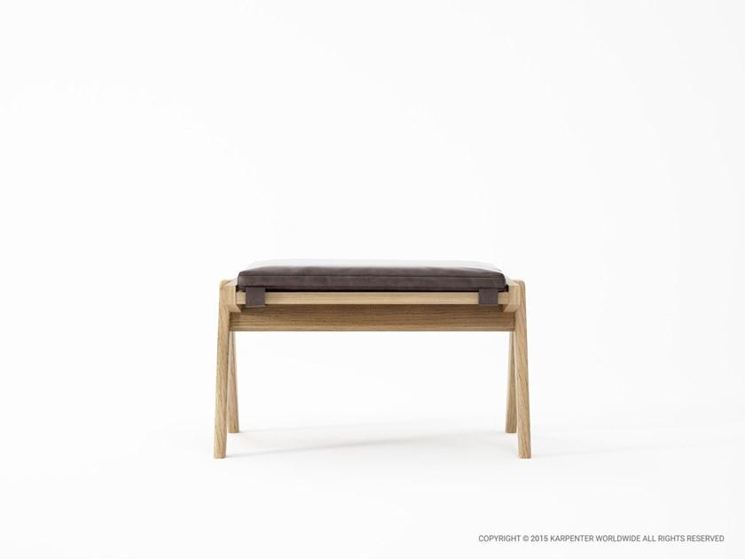 KARPENTER Кожаный табурет Tribute sun-id-1403819 - Вид №3