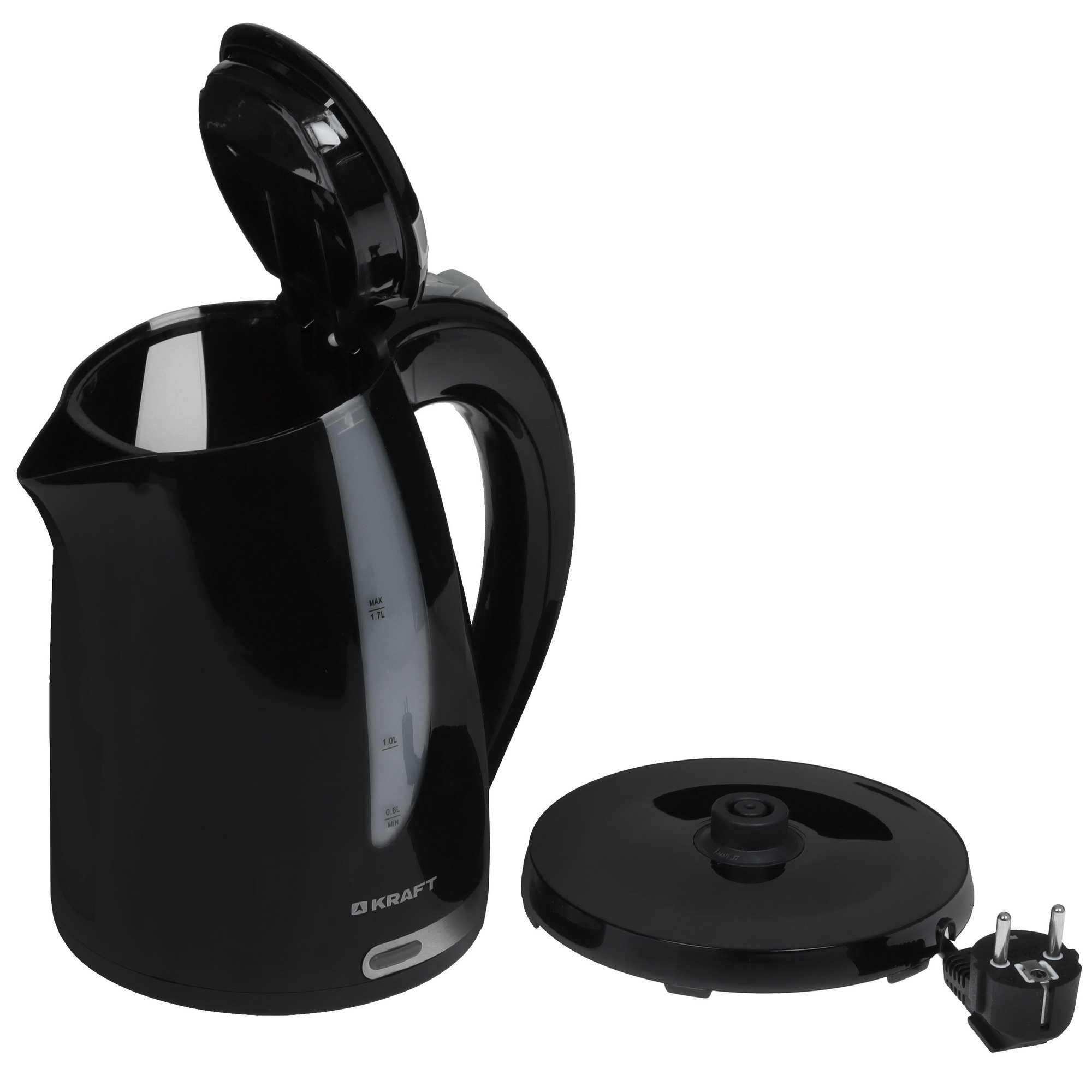 5347080 Электрочайник Kraft KF-KP1743BL черный STDN-0090760 - Вид №4