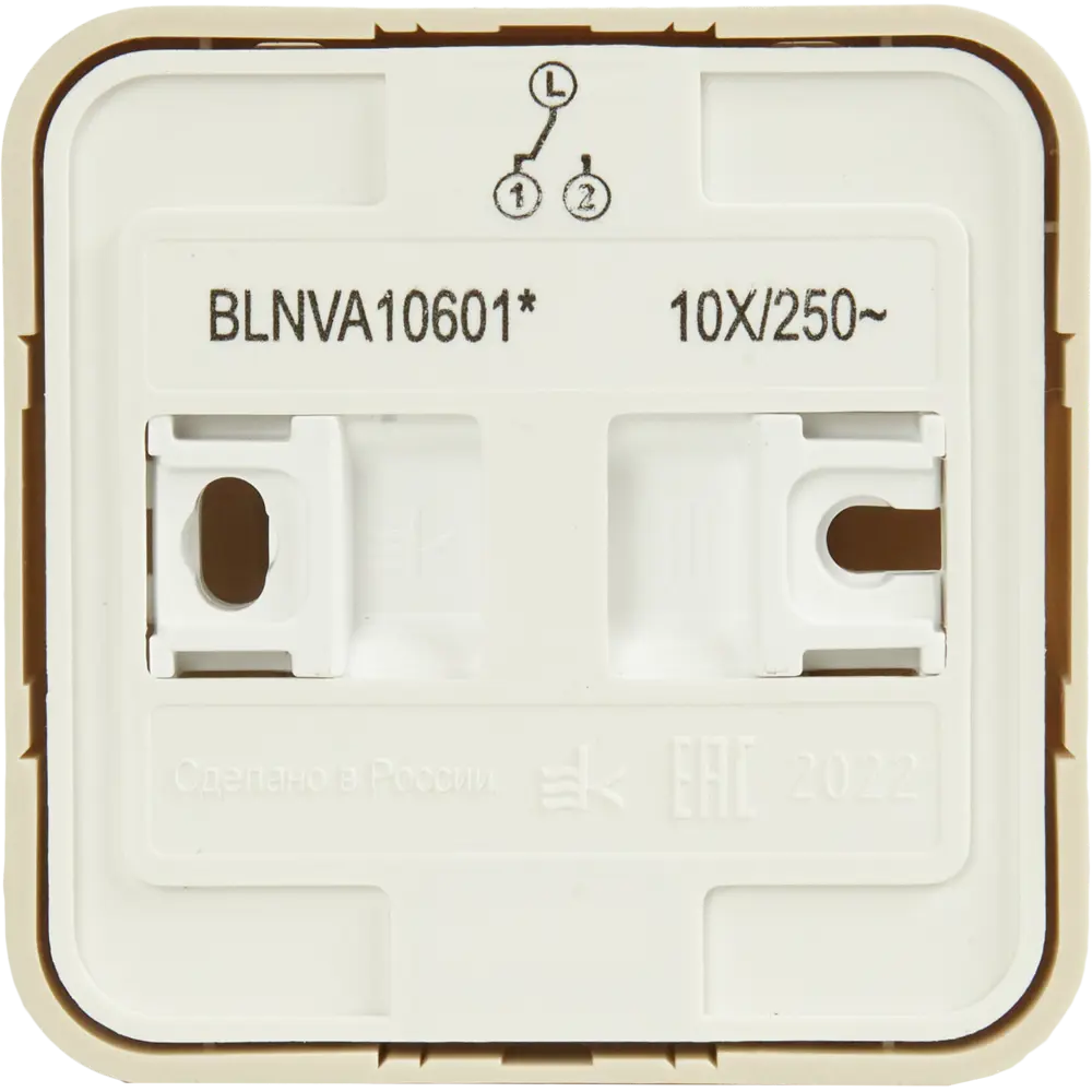 Переключатель накладной Schneider Electric Blanca 1 клавиша цвет бежевый SYSTEME ELECTRIC STLM-2148958 - Вид №3