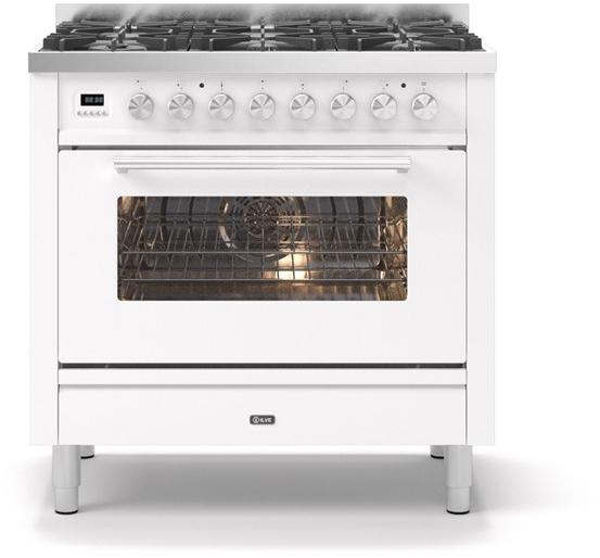 Ilve Отдельностоящая стальная кухня Professional plus P09w Santreyd  - Вид №6