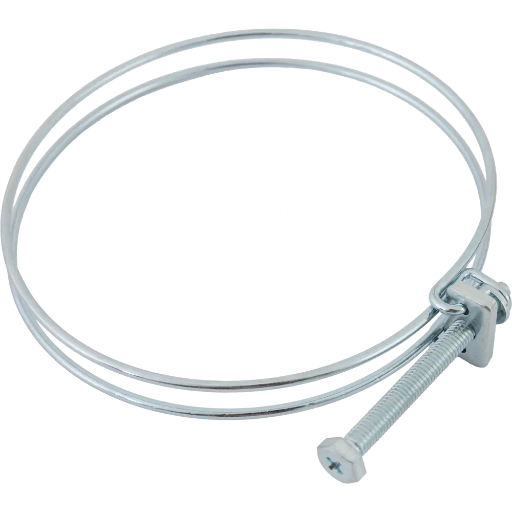 Хомут проволочный 107х114 мм, оцинкованный, 2 шт НЕВСКИЙ КРЕПЕЖ STLM-2147575