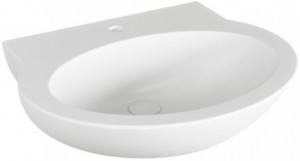 FALP06051T0M Подвесная раковина настенная прямоугольная Azzurra Ceramica Fast белая