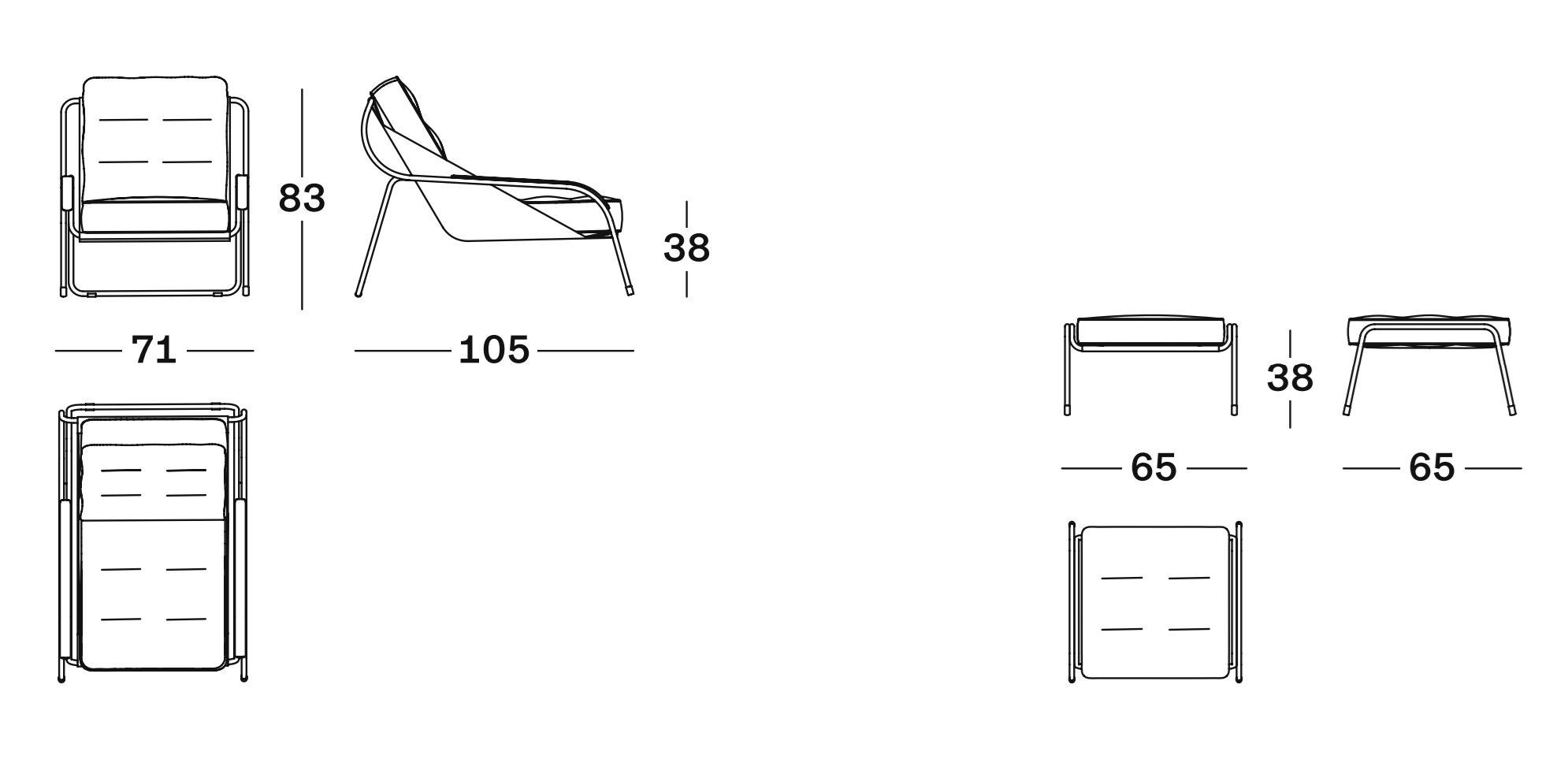 Кожаное кресло Zanotta MAGGIOLINA ARCH-00142408 - Вид №12