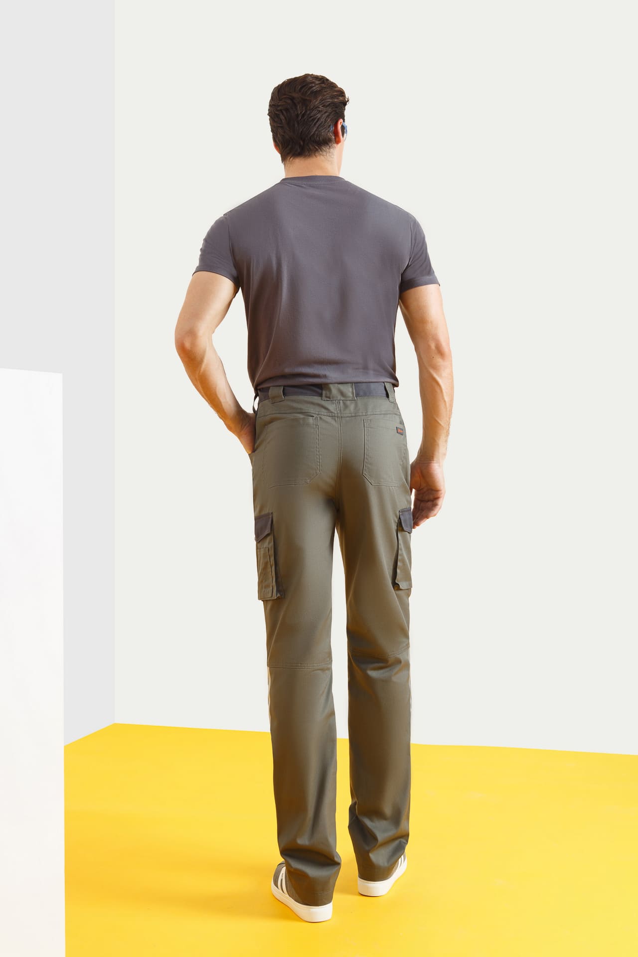 4974821 Костюм  NEW серый хаки графит STATUS  Летняя спецодежда  размер 60-62/182-188  - Вид №9