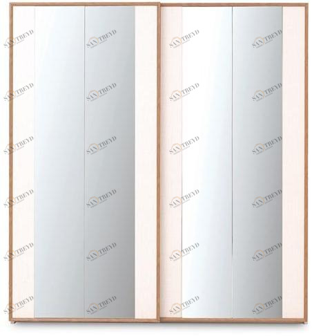 Enza Home Деревянный шкаф с раздвижными дверьми Netha sun-id-1447048