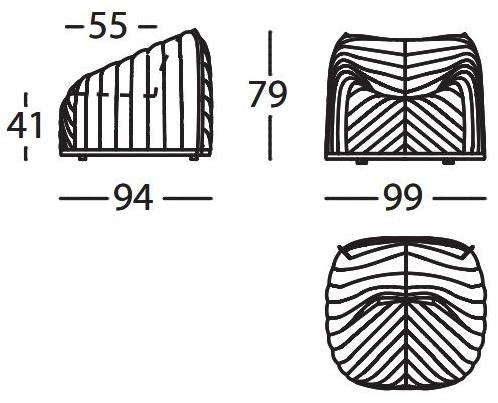 Sancal Кресло из ткани Barnaby sun-id-1493436 - Вид №8