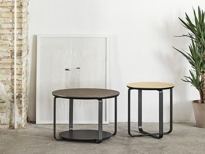 Kendo Mobiliario Низкий круглый деревянный журнальный столик sun-id-1505444 - Вид №10