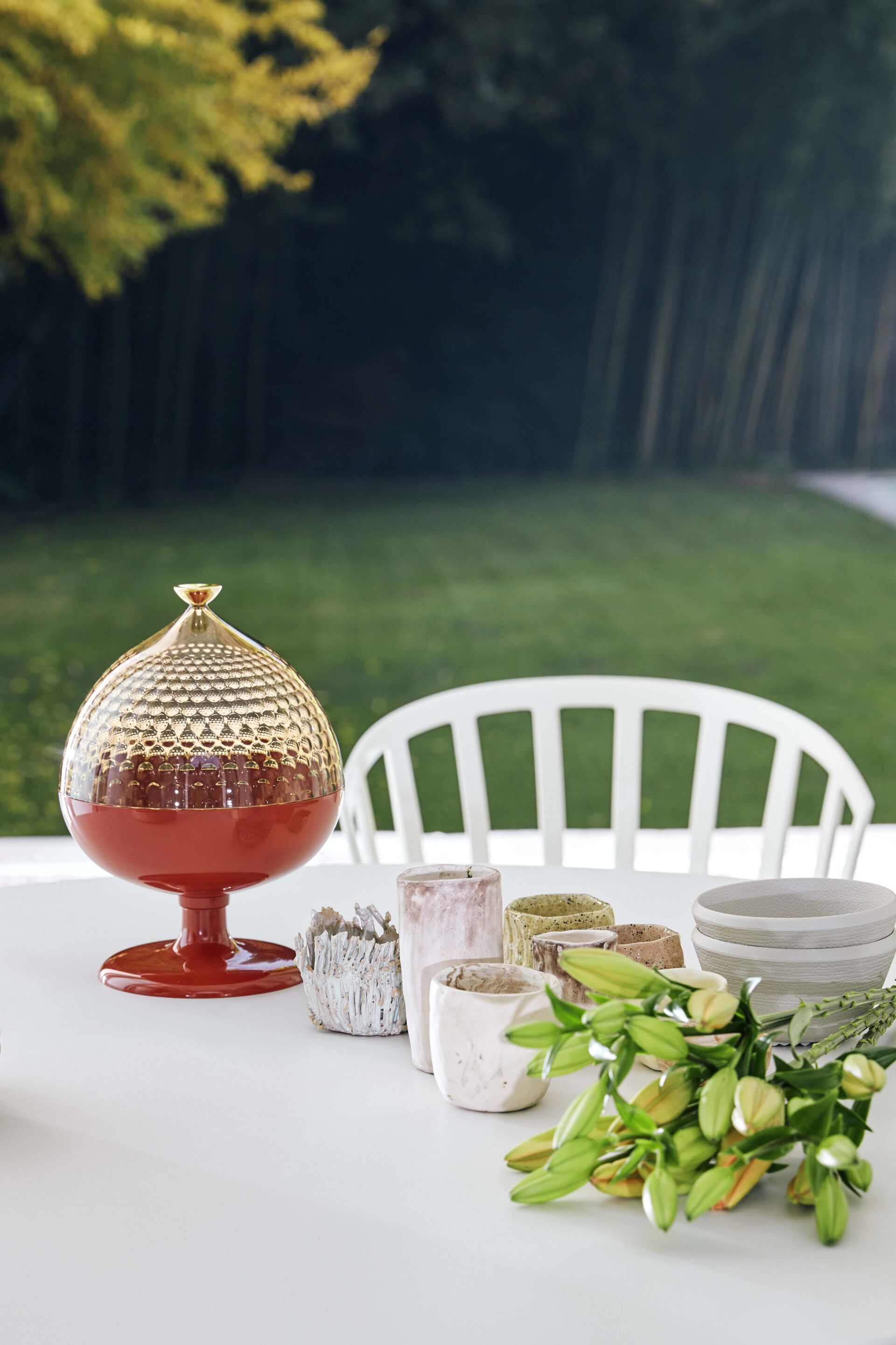 Контейнер / центральный элемент из инженерного пластика Kartell PUMO ARCH-00029601 - Вид №17