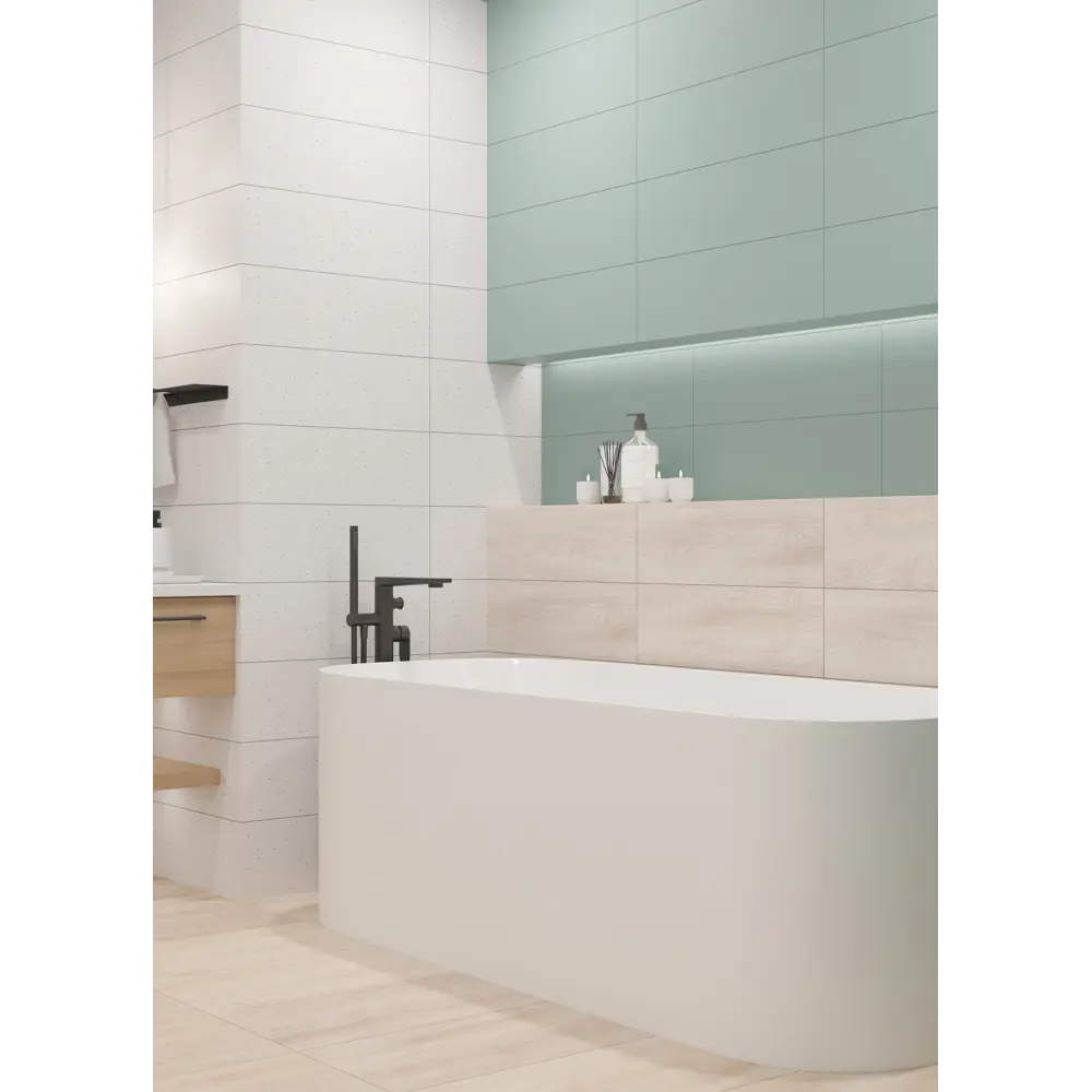 Плитка настенная LB Ceramics Юген Линдберг 20x60 см 0.84 м² матовая цвет зеленый STLM-2162538 - Вид №5