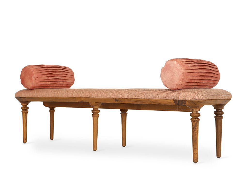 Скамейка из тикового дерева Alankaram RAVELLO ARCH-00011515 - Вид №1