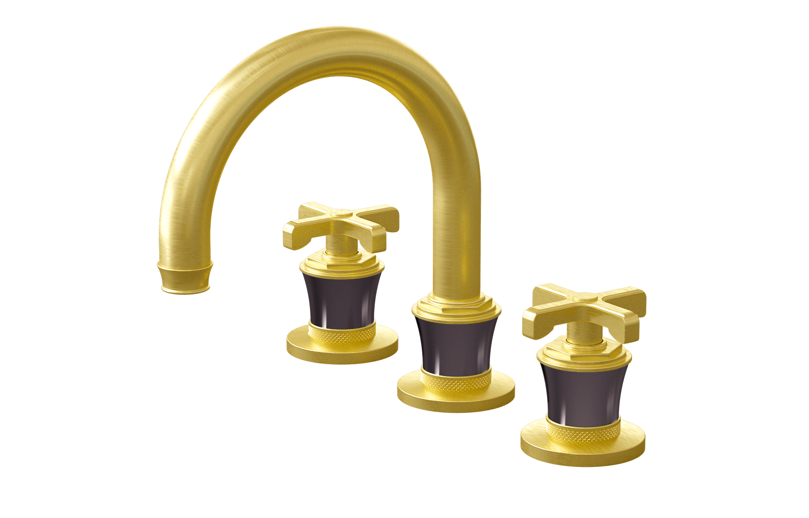 E-11612-R3OX-C20B-BB Смеситель для умывальника на 3 отвертия GRAFF Vignola