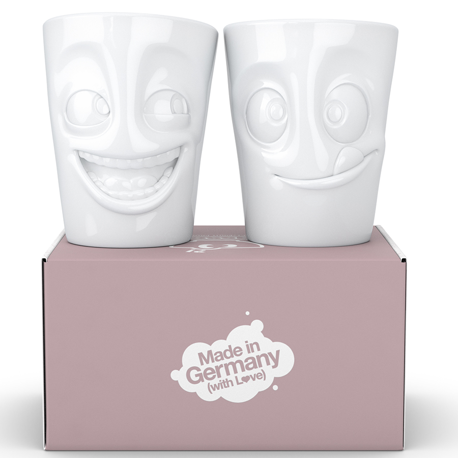 T01.29.01 Набор из 2 кружек tassen joking & tasty 350 мл белый Tassen by FIFTYEIGHT PRODUCTS  - Вид №8