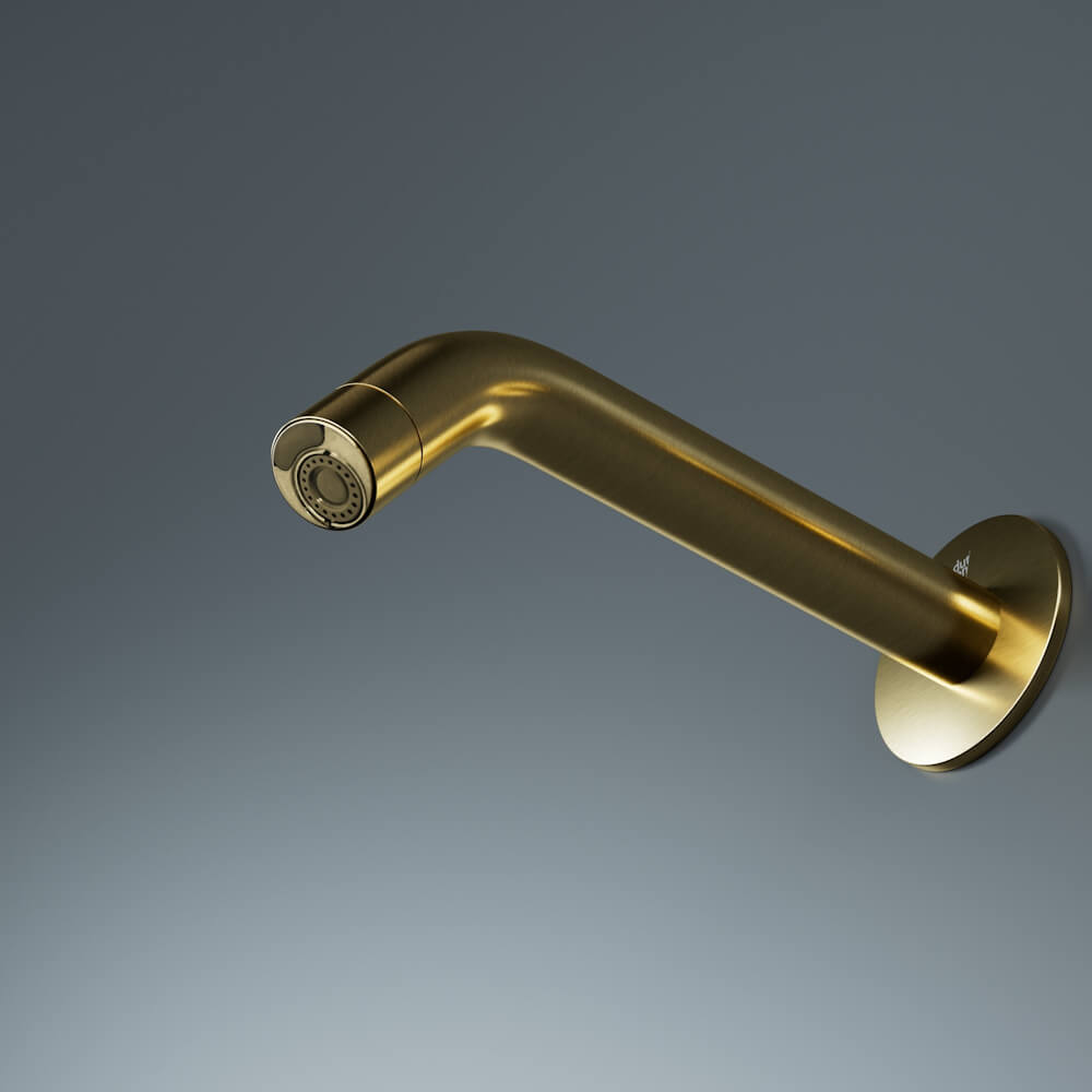 R335TR-L Бесконтактный настенный сенсорный кран Duten  - Вид №1