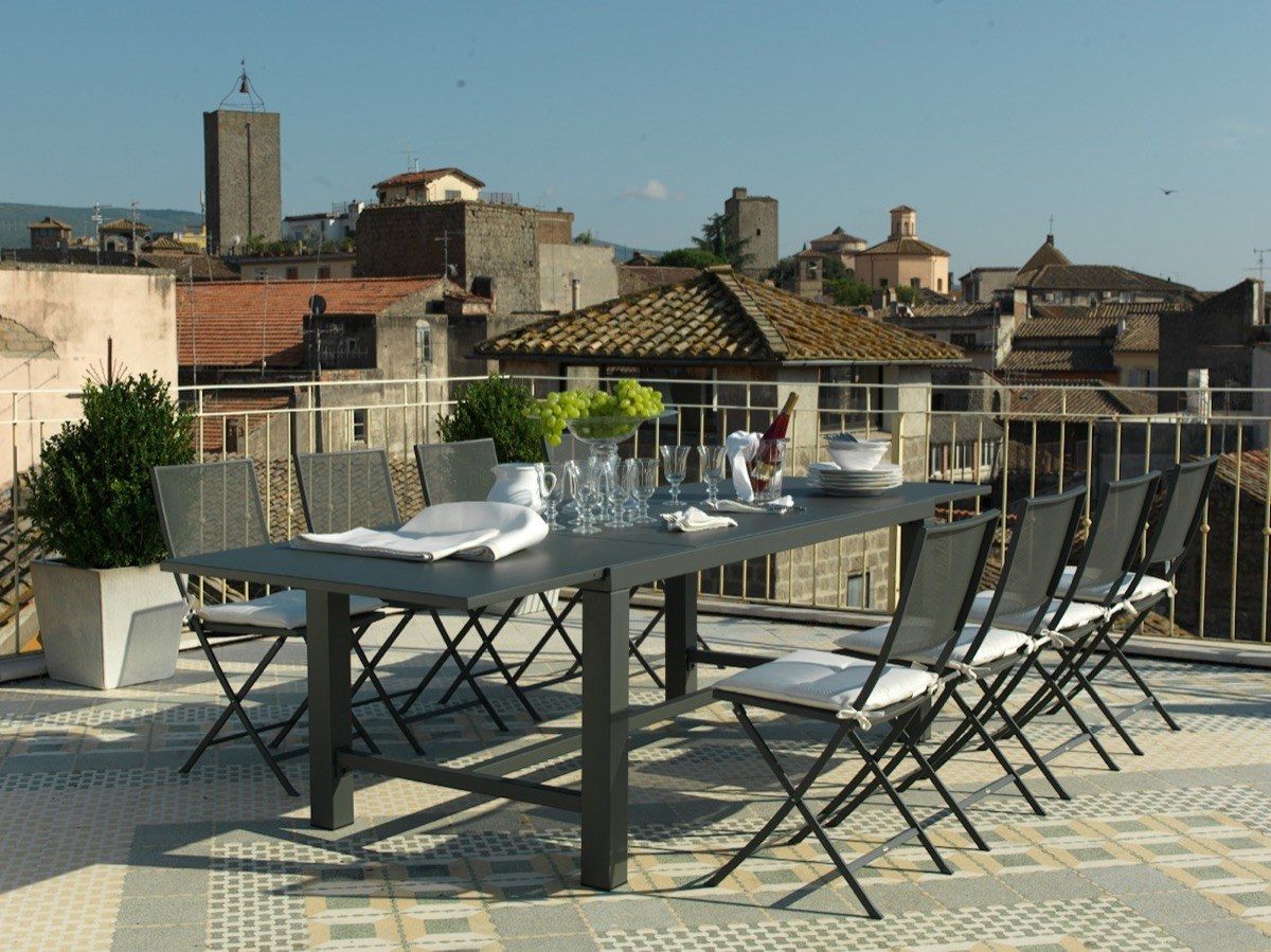 Железный прямоугольный выдвижной стол Unopiù Conrad ARCH-00125589 - Вид №10