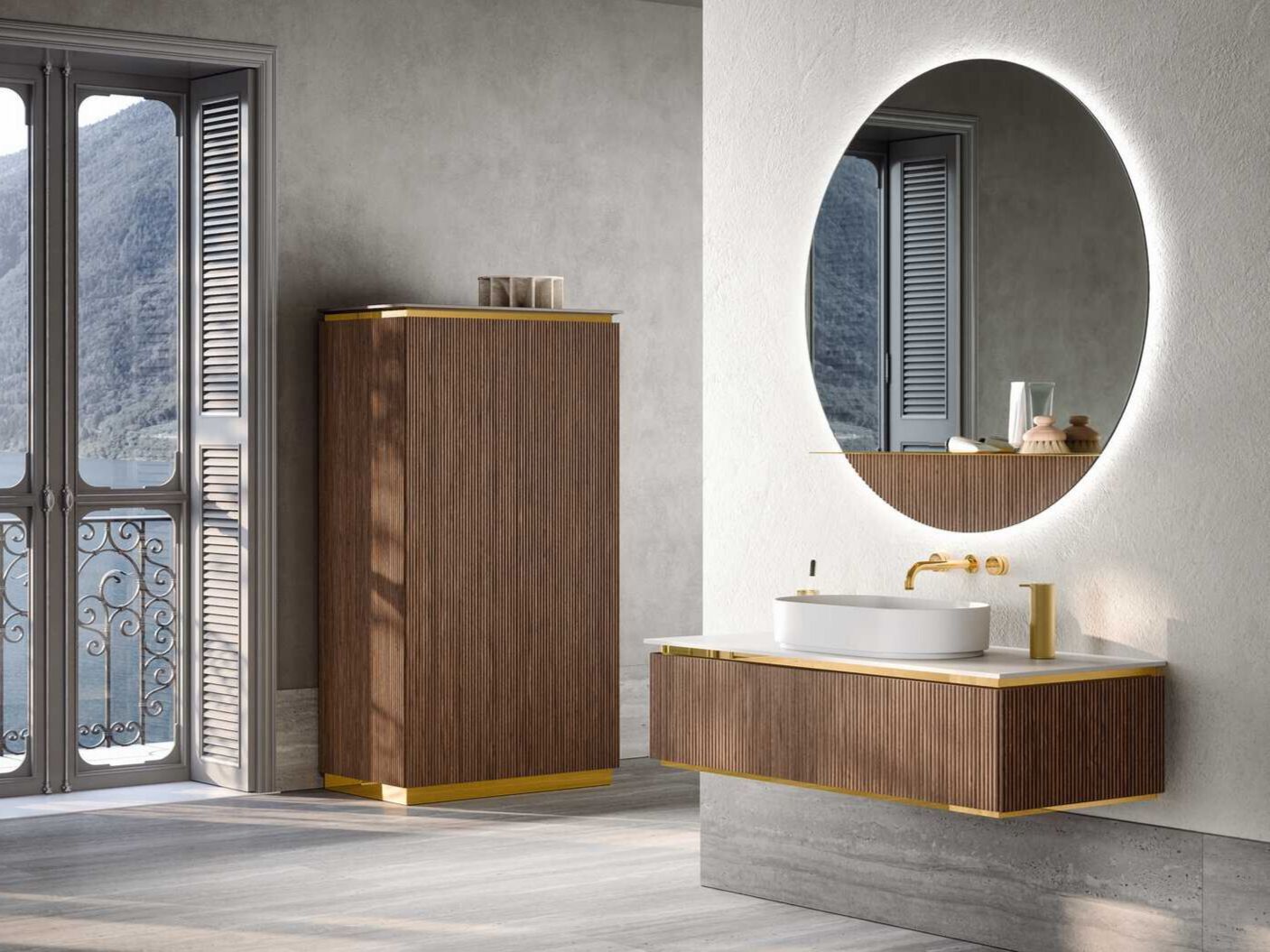 Полная мебель для ванной комнаты OASIS Naos ARCH-00031323