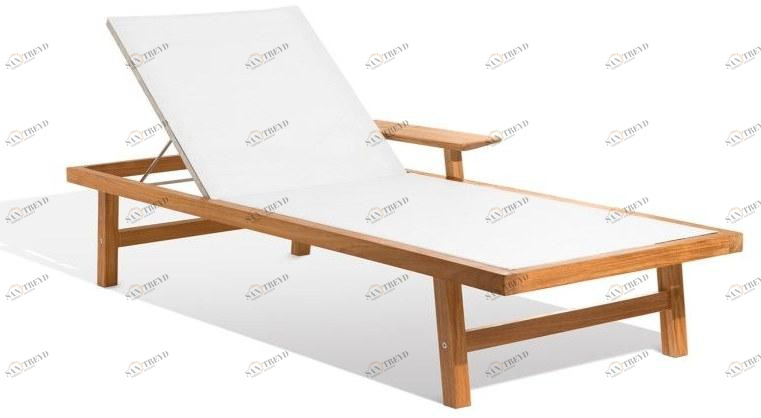 Skargaarden Садовая кушетка с откидной спинкой batyline® Djurö sun-id-1462520